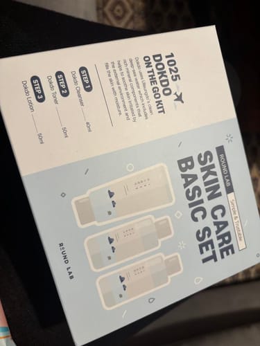 Customer photo review of ROUND LAB 1025 Dokdo On The Go Kit kelioninio dydžio rinkinys