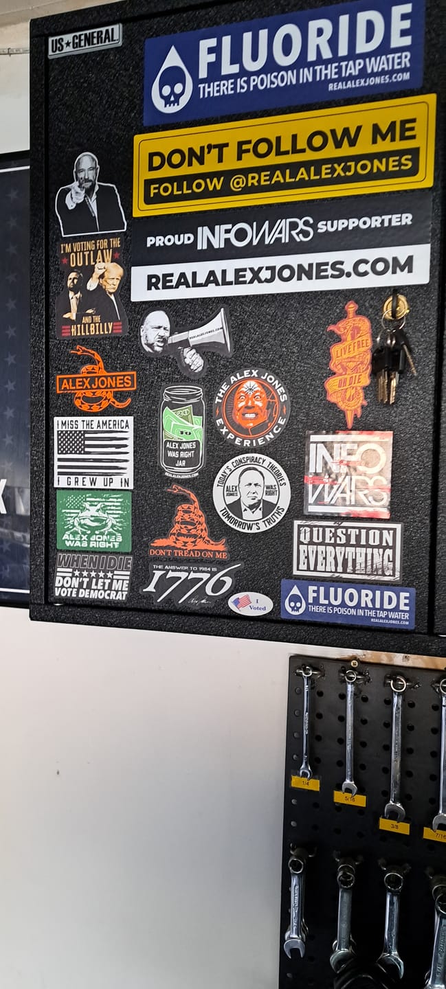 Customer photo review of "Make My Day Globalist" Limited Edition Decal