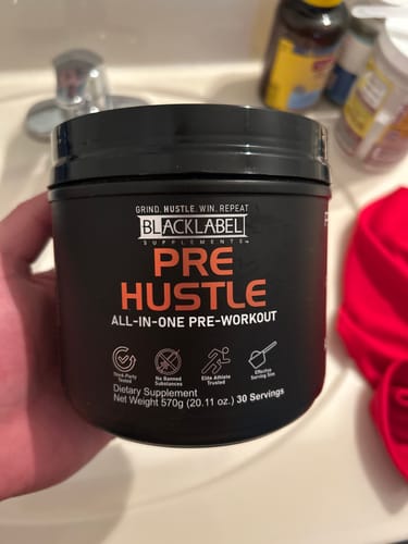 Customer photo review of PRE HUSTLE