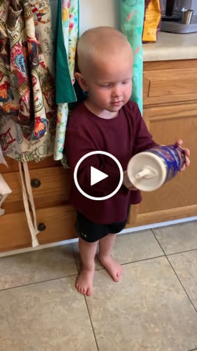 Customer video review of The Best Spill Proof Kids Cup