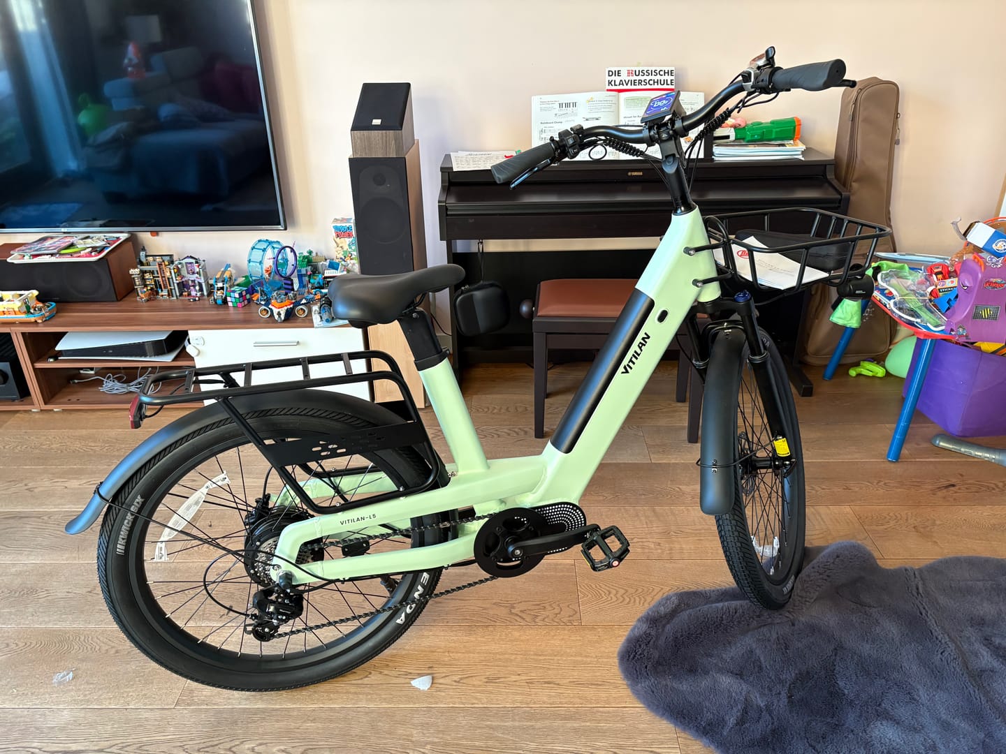 Customer photo review of Vitilan L5 Urban Commuter Electric Bike