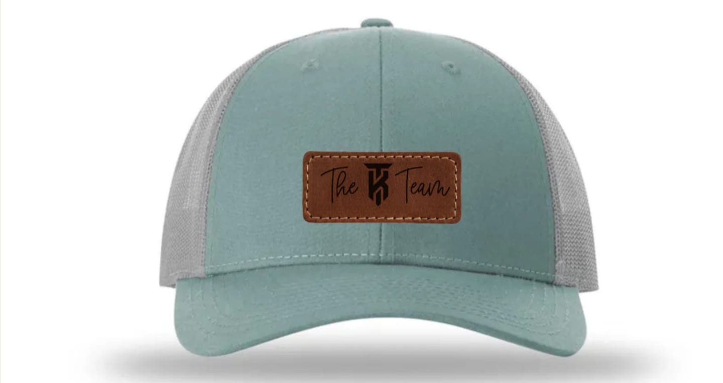 Customer photo review of Richardson 115 Custom Leather Patch Hat
