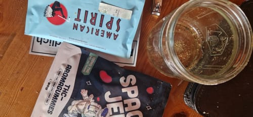 Customer photo review of THC Spacejellies Vollspektrum | 100mg THC | 20 Stk.