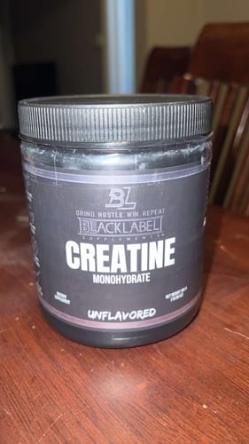 Customer photo review of CREATINE MONOHYDRATE