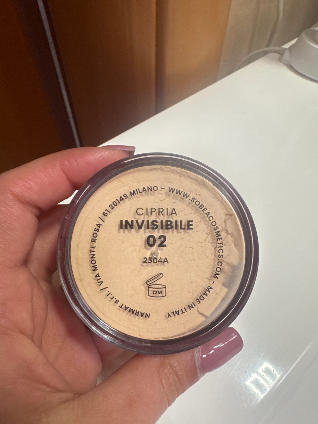 Customer photo review of CIPRIA INVISIBILE