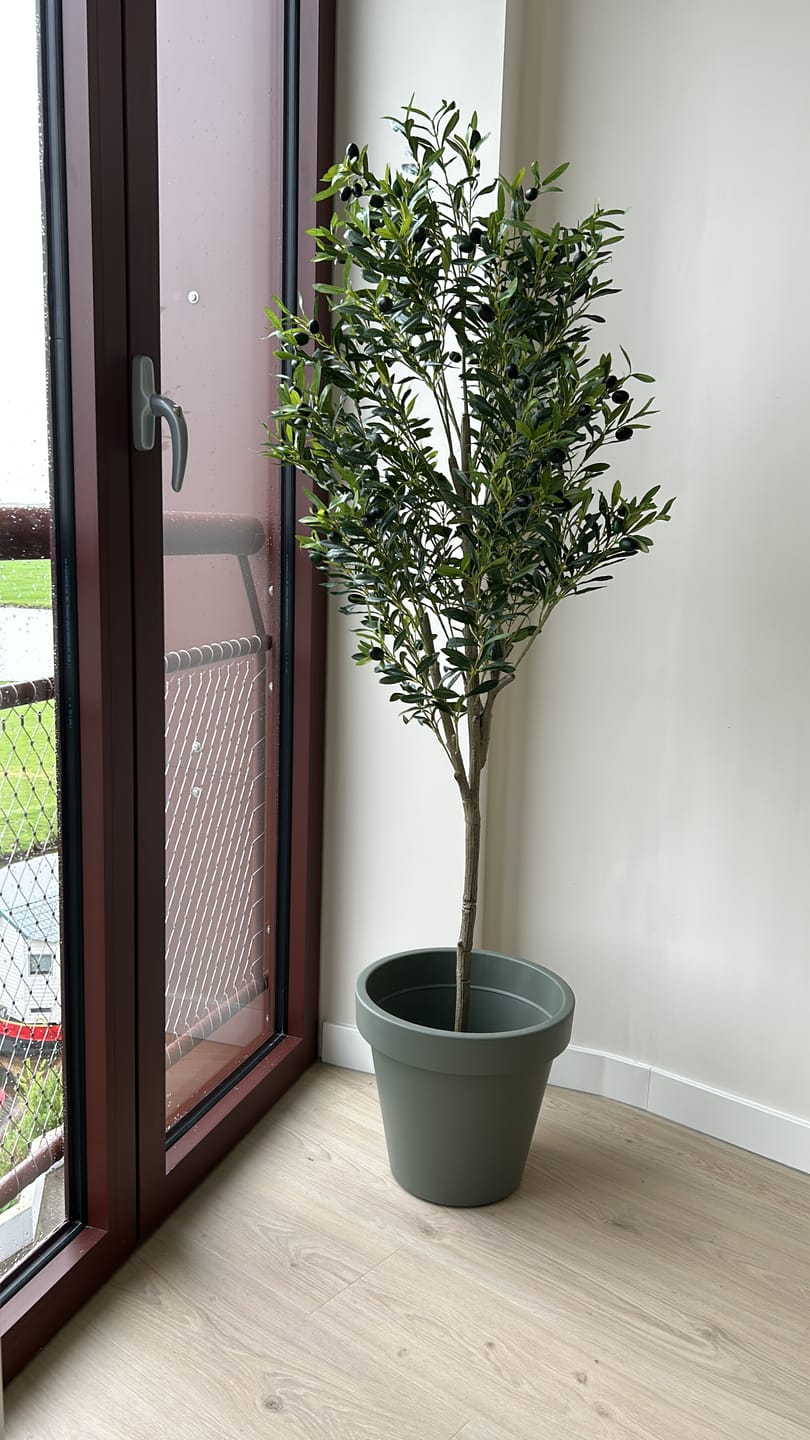 Customer photo review of Kunst Olijfboom 180cm