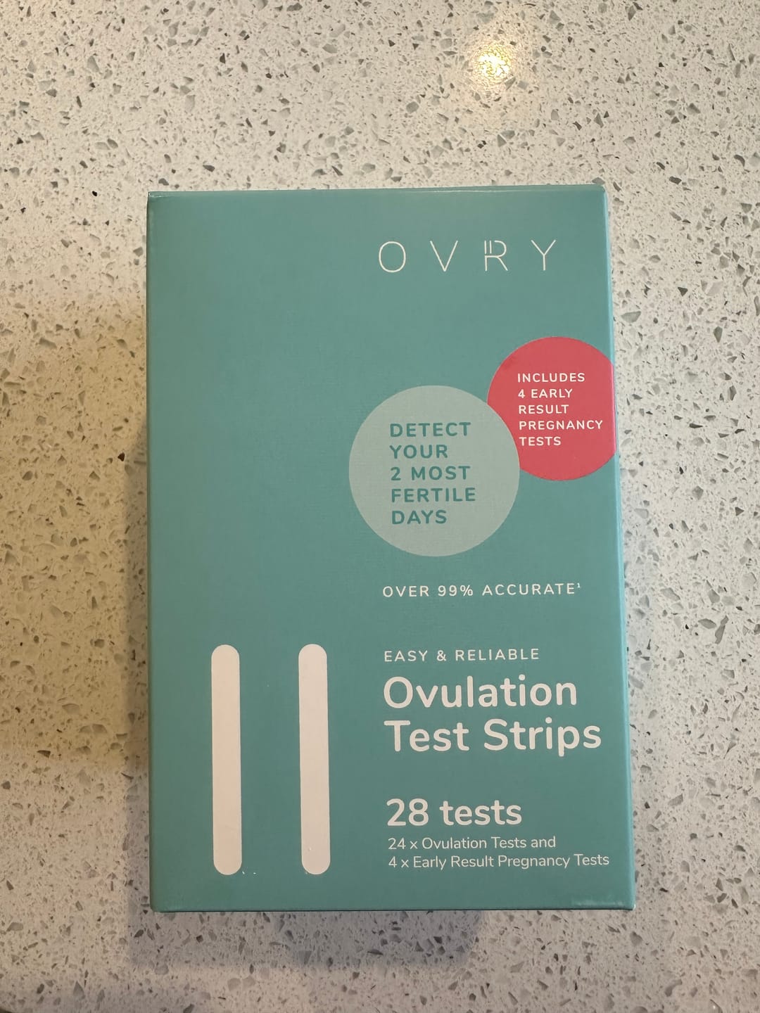 Customer photo review of Ovulation Test Strips
