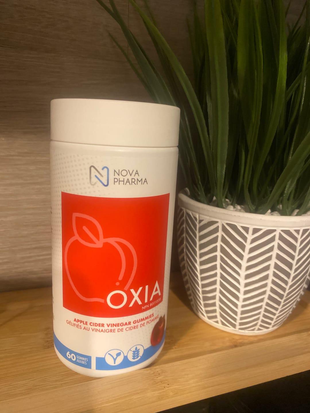 Customer photo review of Nova Pharma - Oxia Vinaigre de cidre de pomme (60 jujubes)