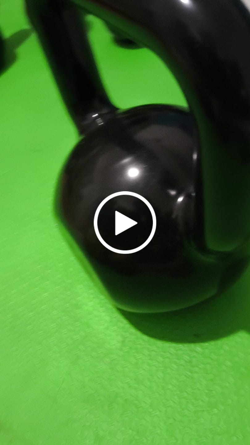 Customer video review of Kettlebell Emborrachado