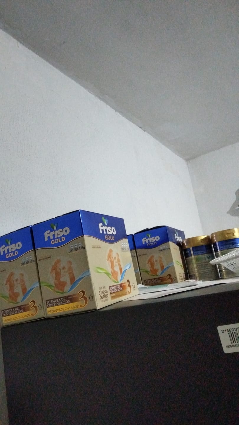 Customer photo review of Friso Gold 3 (1-3 Años) 3 Pack 3.6 Kg