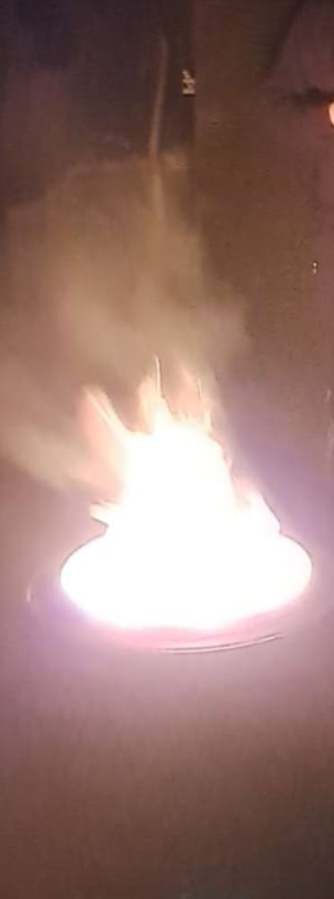 Customer photo review of Solo Stove Bonfire 2.0 + Stativ, farven Ash