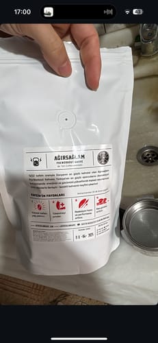 Customer photo review of Ağırsağlam Kahve 250 gr.