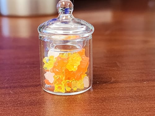Customer photo review of Tiniest Jar of Gummy Bears