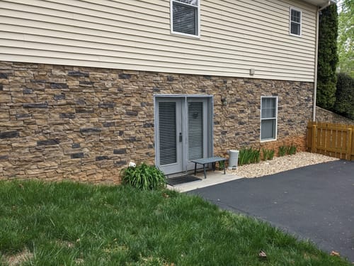 Customer photo review of Custom Magnetic Screen Door