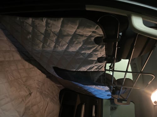 Customer photo review of Floor Hammock for Crew Cab Trucks - Passenger Side