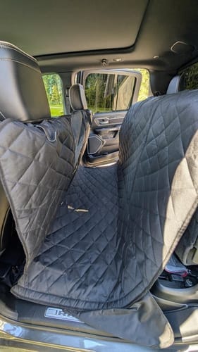 Customer photo review of Floor Hammock for Crew Cab Trucks - Passenger Side