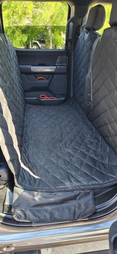 Customer photo review of Floor Hammock for Crew Cab Trucks - Passenger Side
