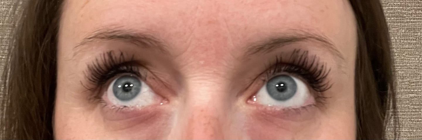 Customer photo review of Everlasting Growth Serum Mascara