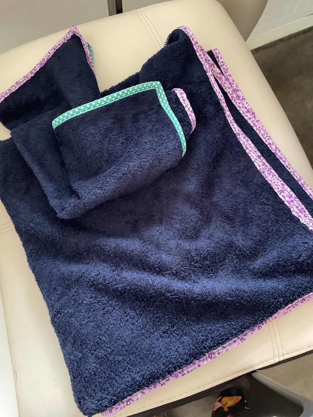 Customer photo review of Bamboo Towelling Fabric