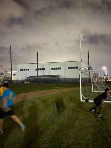 Customer photo review of Strongman throwing bags