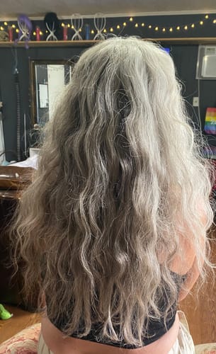 Customer photo review of Hidden Waterfall™ Shampoo Bar for Growth | Sweet-Musk Scented