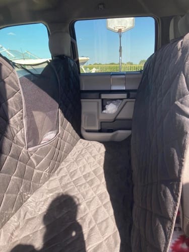 Customer photo review of Floor Hammock for Crew Cab Trucks - Passenger Side