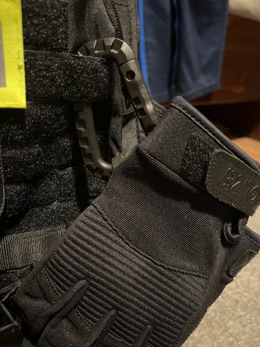 Customer photo review of Karabiner ABS 2er Pack schwarz