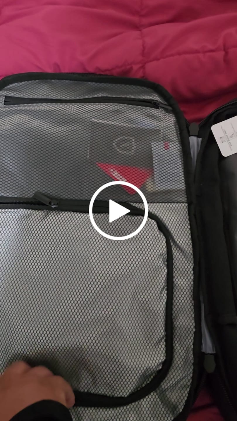 Customer video review of Air Backpack