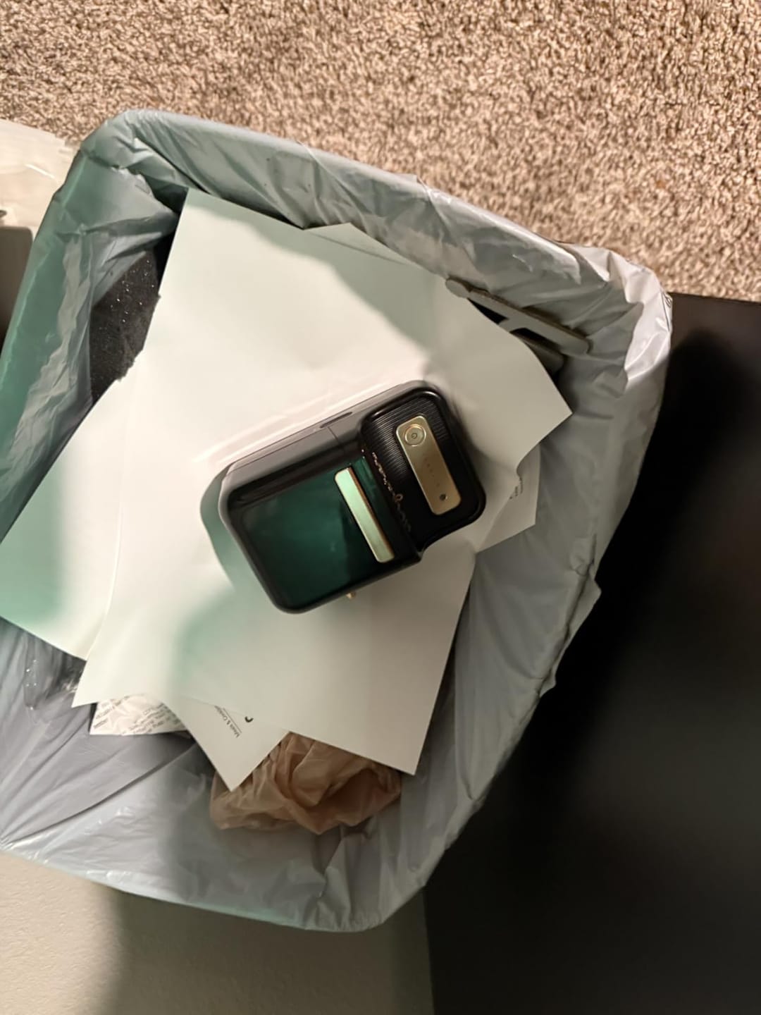 Customer photo review of B21 Bluetooth Thermal Label Printer, Efficient for Home, Office, Business