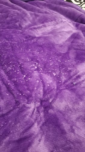 Customer photo review of Waterproof Splash Blanket™ - Grape Soda The OG