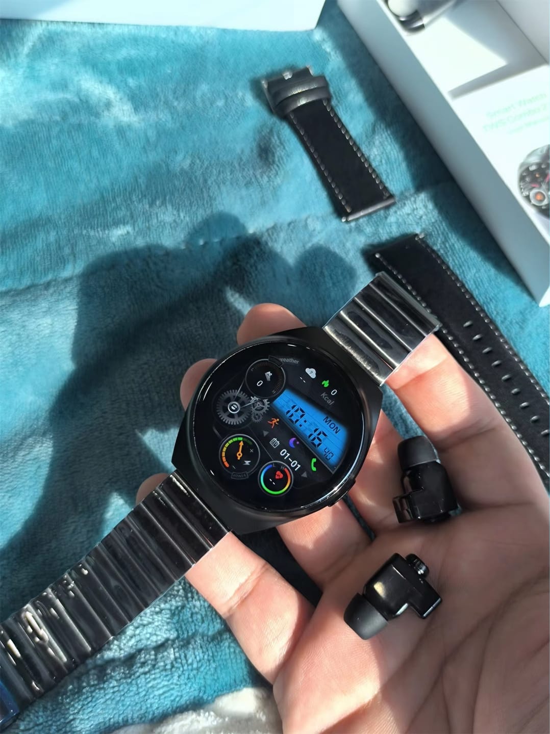 Customer photo review of Herren NFC Smartwatch – Orion