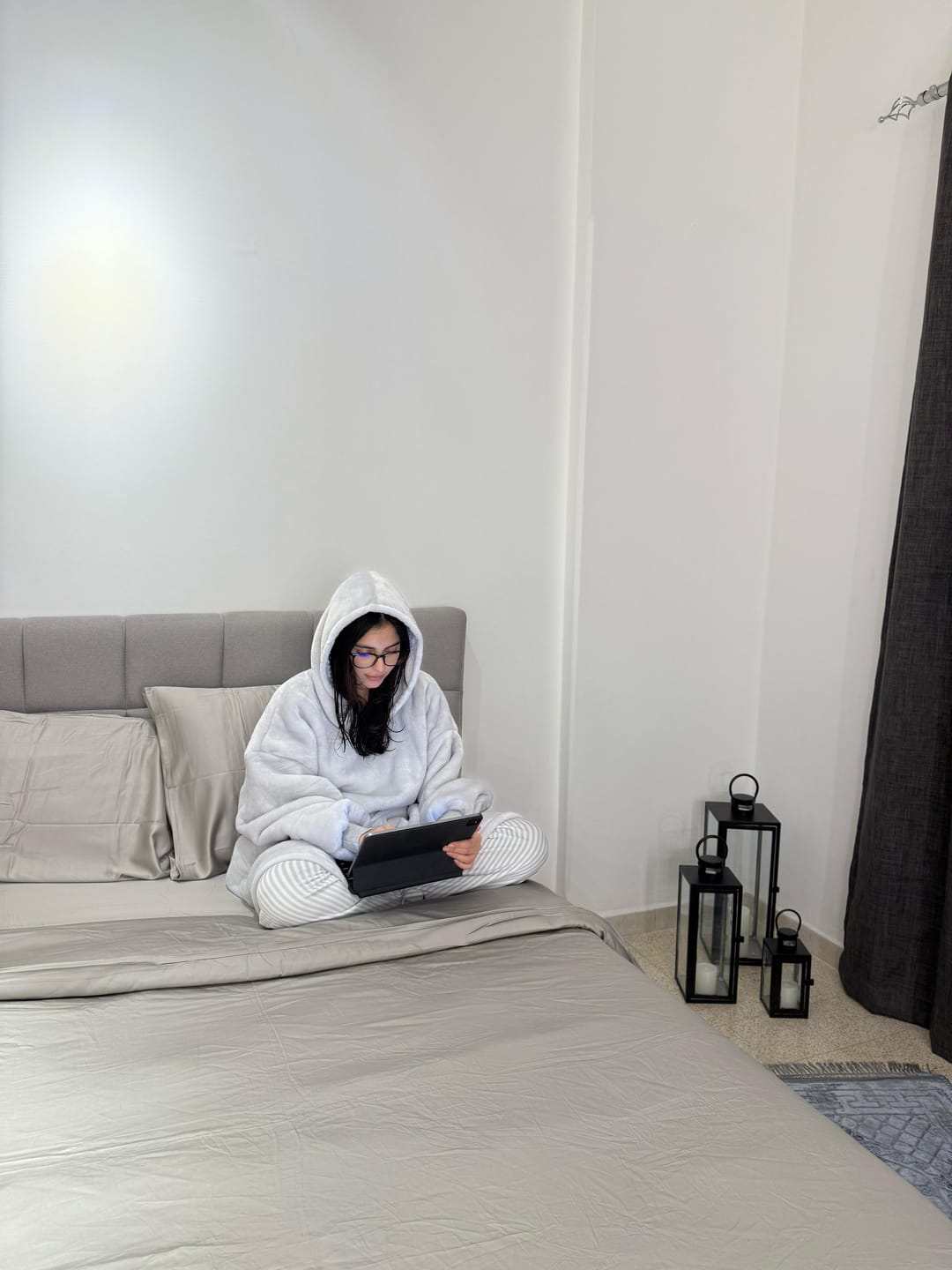 Customer photo review of Cozy Cooling Sheets