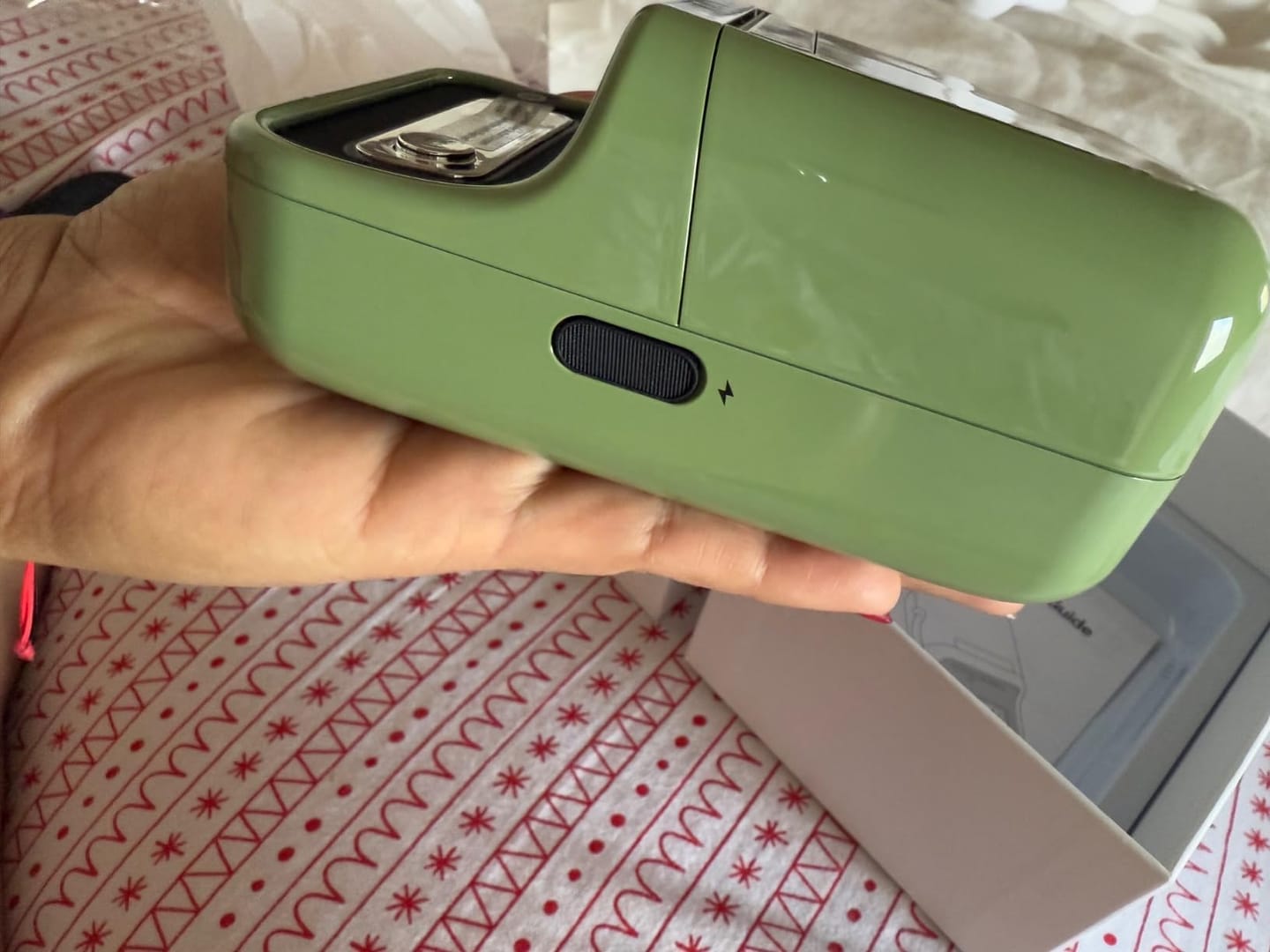 Customer photo review of B21 Bluetooth Thermal Label Printer, Efficient for Home, Office, Business