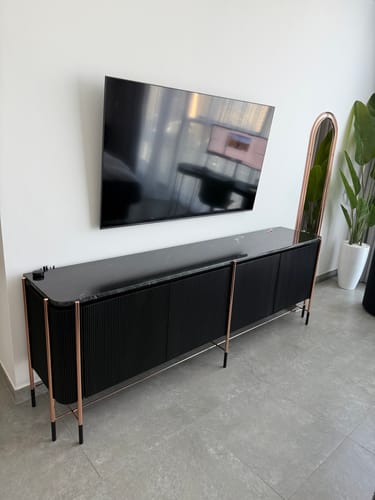 Customer photo review of Dali Sideboard with Marble Top Dali-Side
