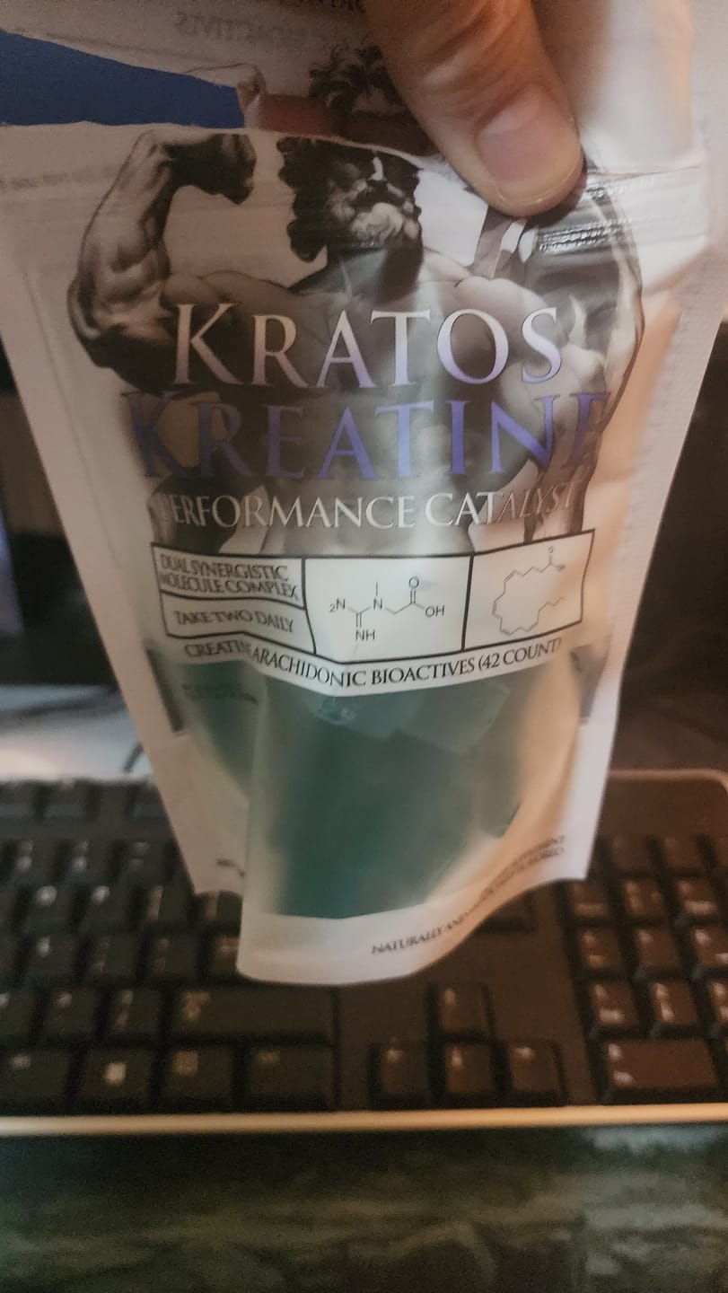Customer photo review of Kratos Kreatine