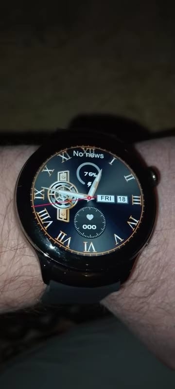 Customer photo review of Herren NFC Smartwatch – Orion