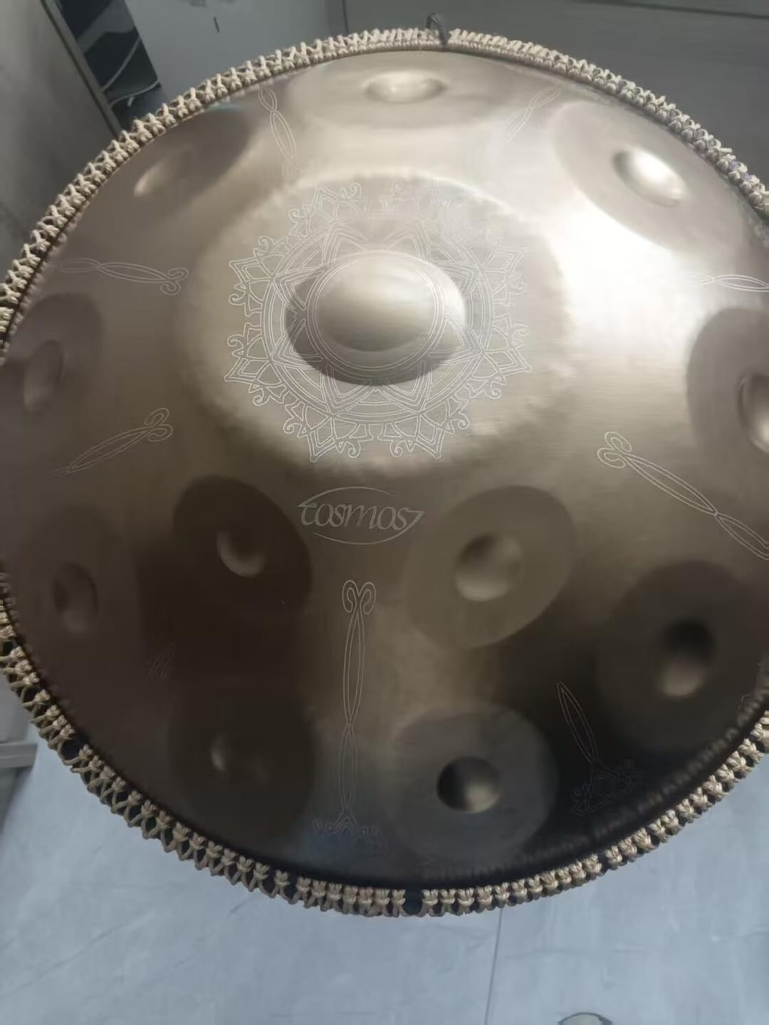 Customer photo review of Cosmos handpan-Pietralis handpan instrument 9/10/12 Notes