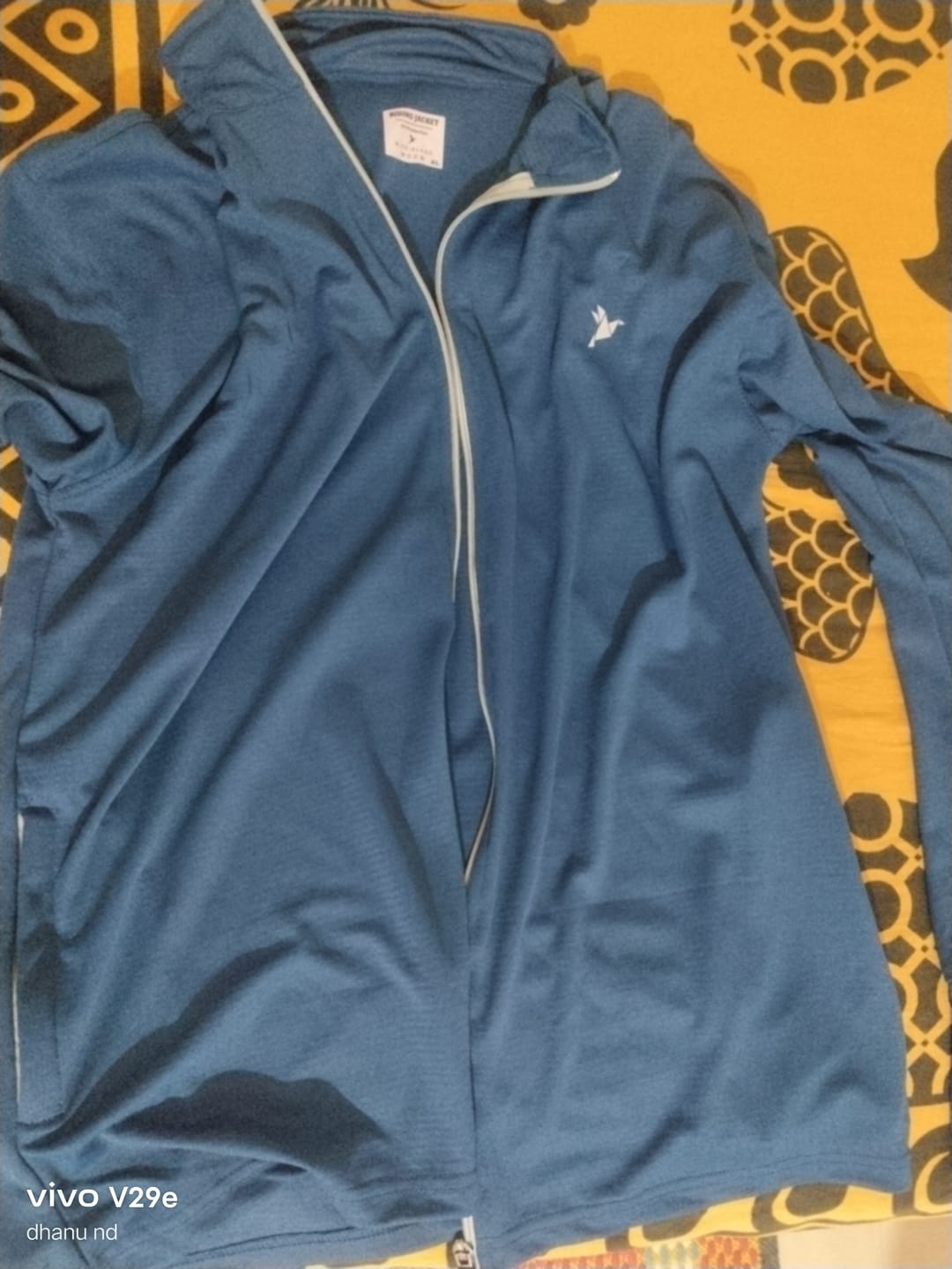 Customer photo review of Sapphire Blue - Sunblock Jacket