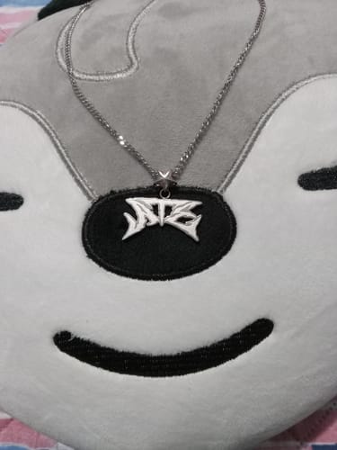 Customer photo review of SKZ Dominate Pendant Necklace