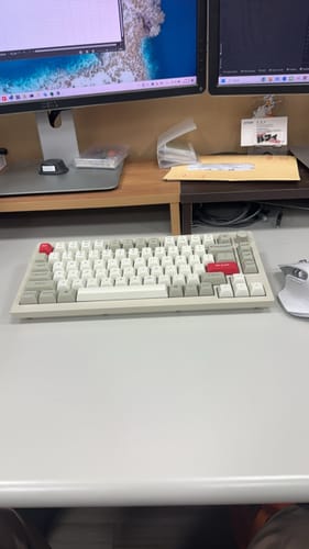 Customer photo review of Keychron V1 Max QMK/VIA無線客製化機械式鍵盤(注音版本)