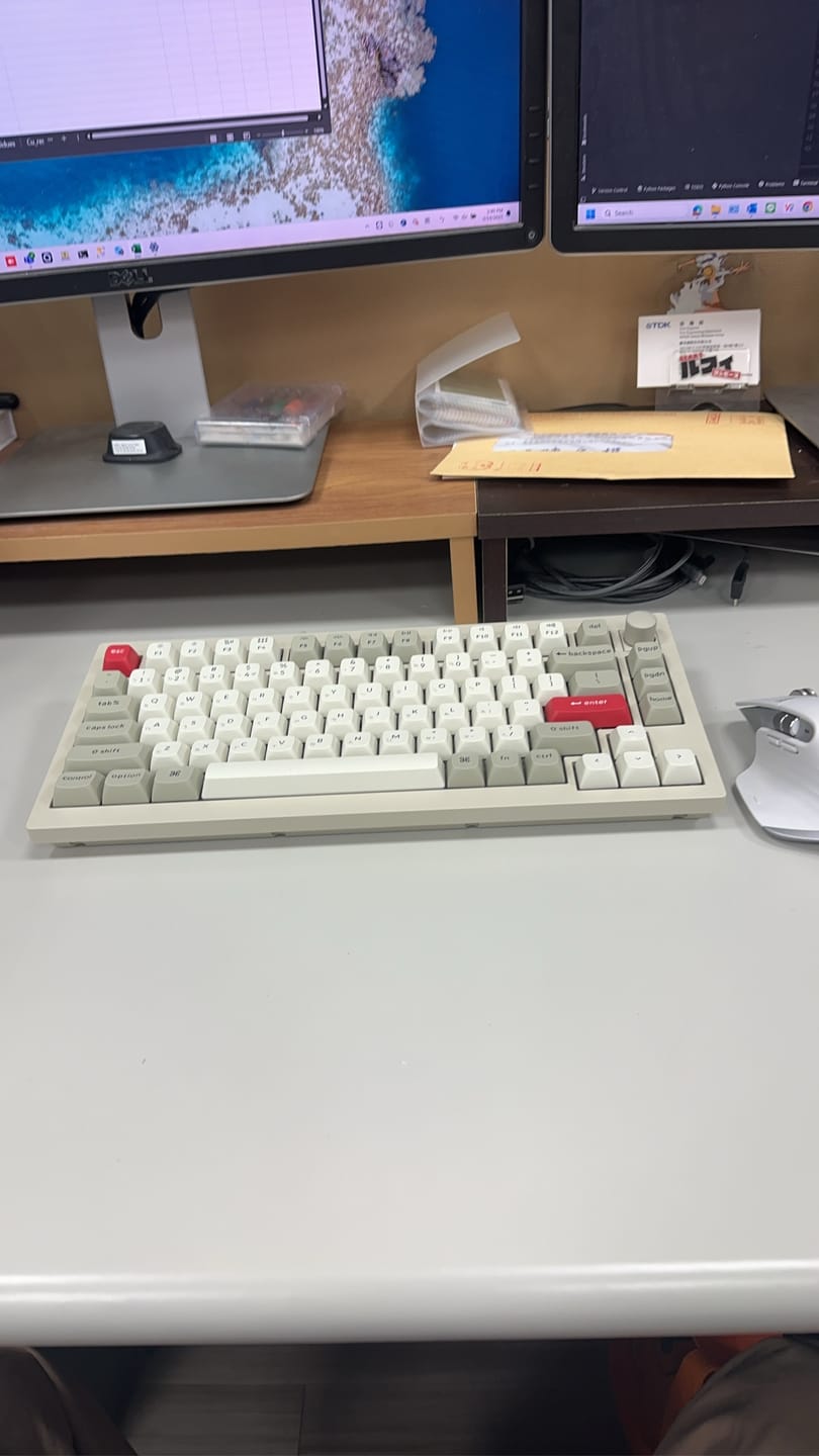 Customer photo review of Keychron V1 Max QMK/VIA無線客製化機械式鍵盤(注音版本)
