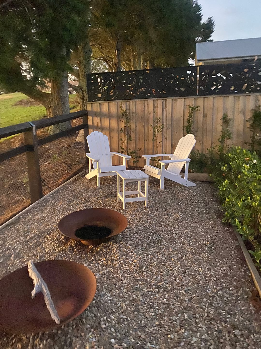 Customer photo review of Adirondack Poly Timber Outdoor Chair