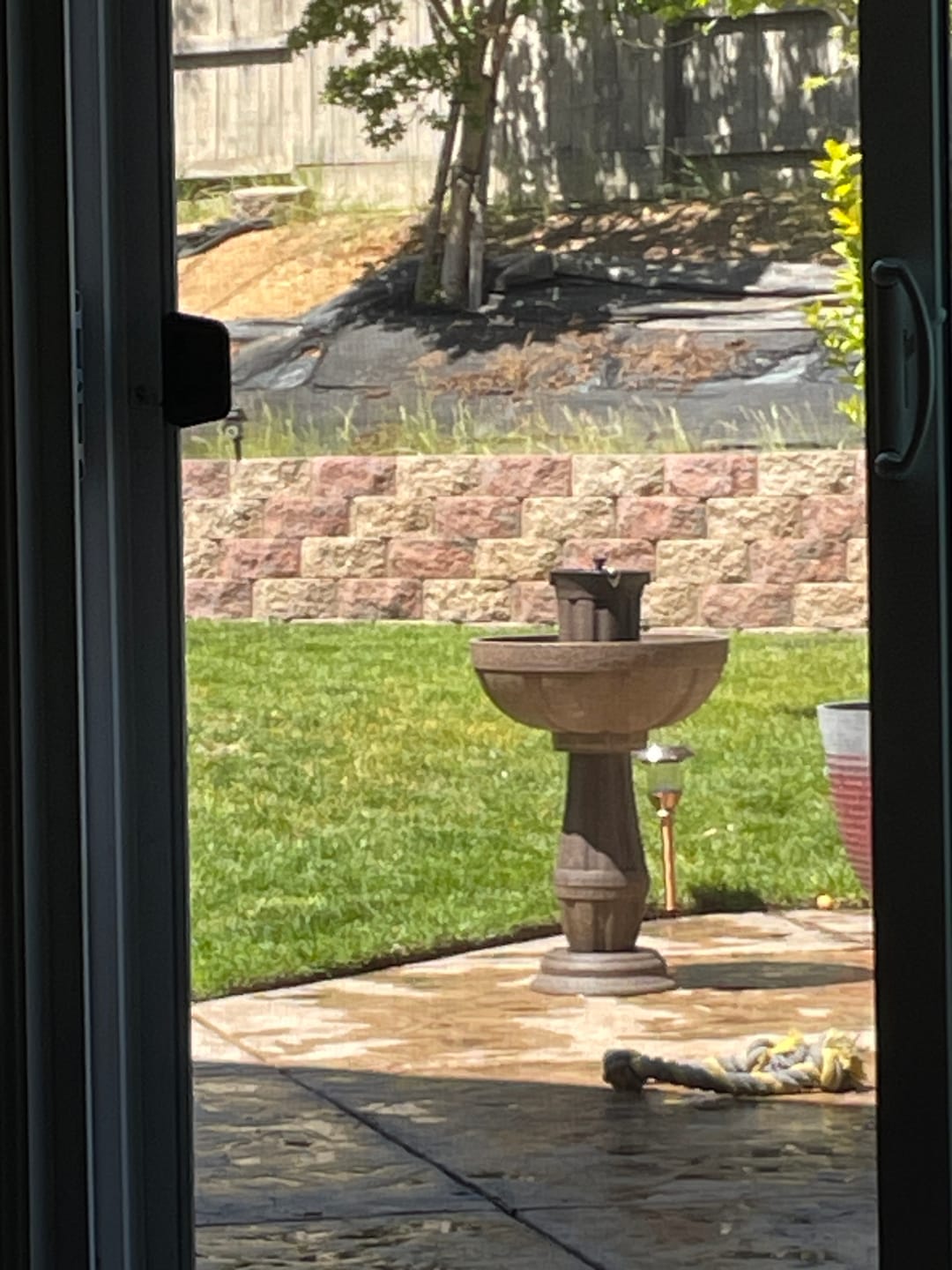 Customer photo review of Bari 5-In-1 Cordless Fluted Fountain