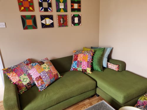 Customer photo review of Fabric Paint -- Olive