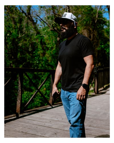 Customer photo review of DALLAS SNAPBACK - BLACK EDITION