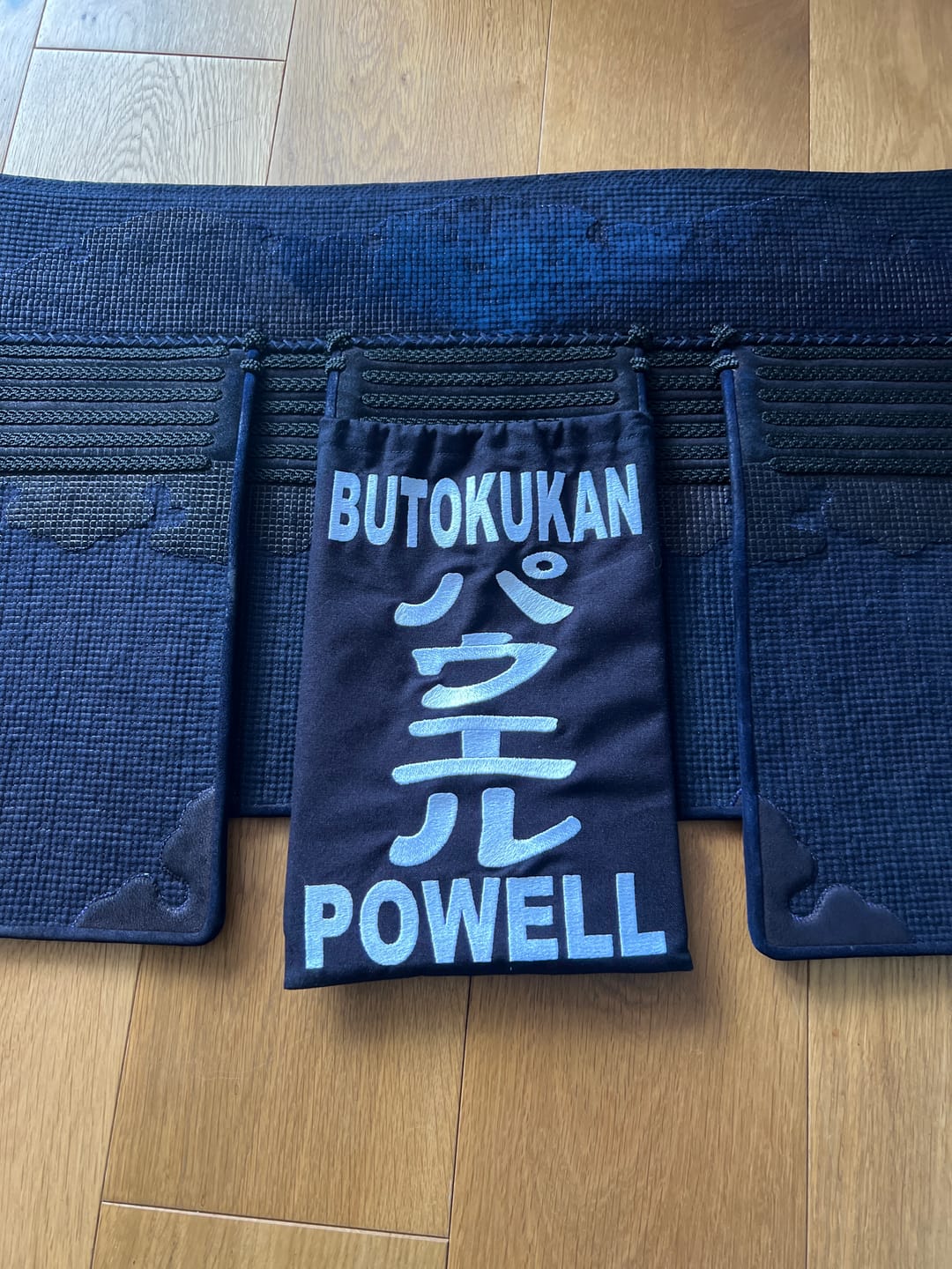 Customer photo review of Original Clarino Kendo Zekken (Nafuda)