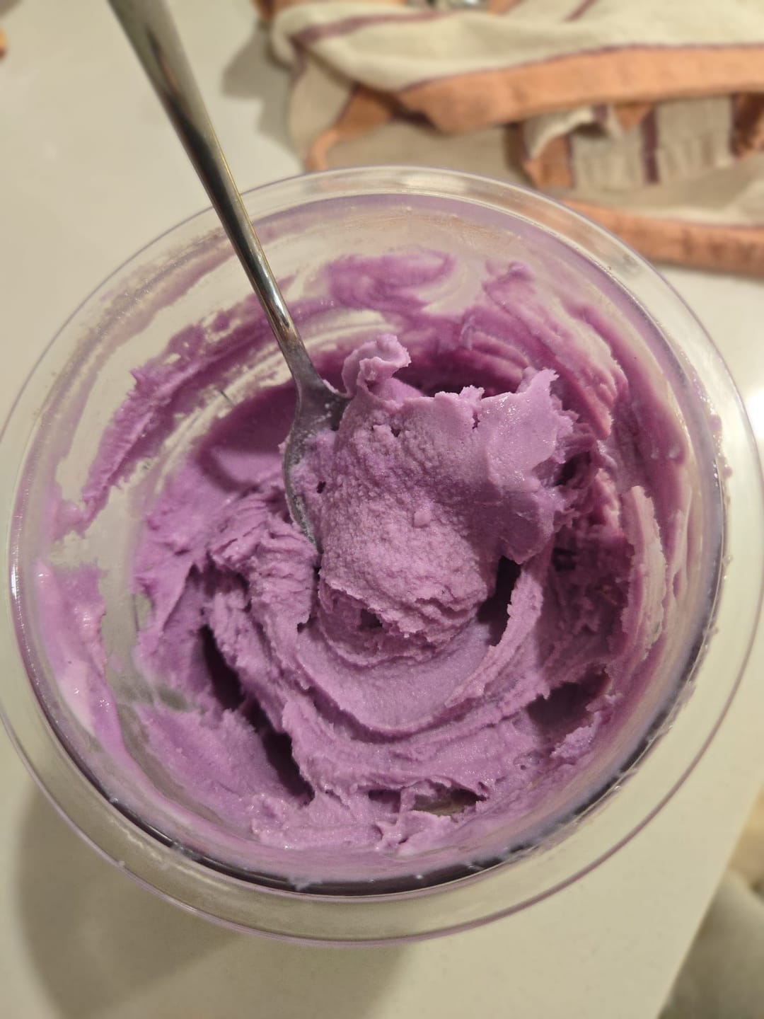 Customer photo review of Taro Ube - Whey Protein Isolate