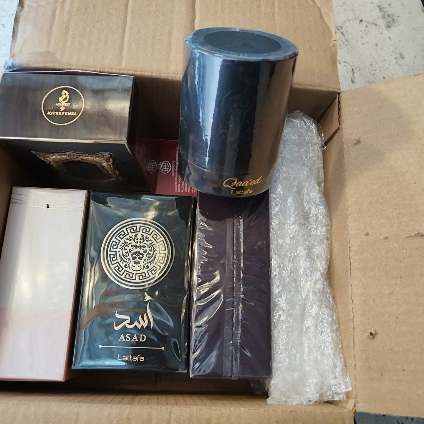 Customer photo review of Asad Lattafa 100ml edp