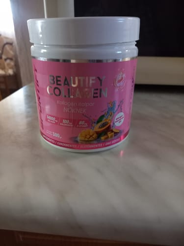 Customer photo review of Beautify Kollagén italpor nőknek
