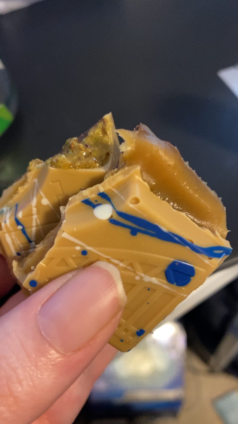 Customer photo review of Baklava Inspired What D' Yee Want Wednesday Chocolate Bar 145g